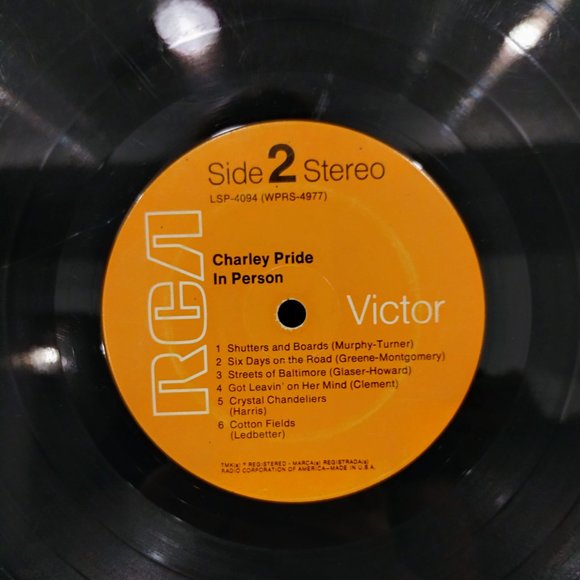 Charley Pride In Person Recorded Live Panther Hall Fort Worth Texas LSP 4094 - Picture 5 of 5